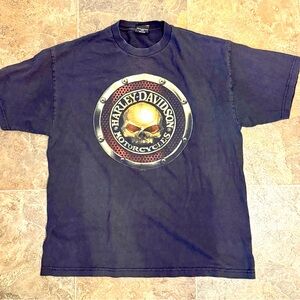 HARLEY DAVIDSON SKULL TEE